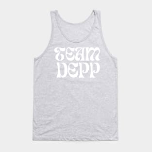 Team Depp - Support Johnny Depp Tank Top